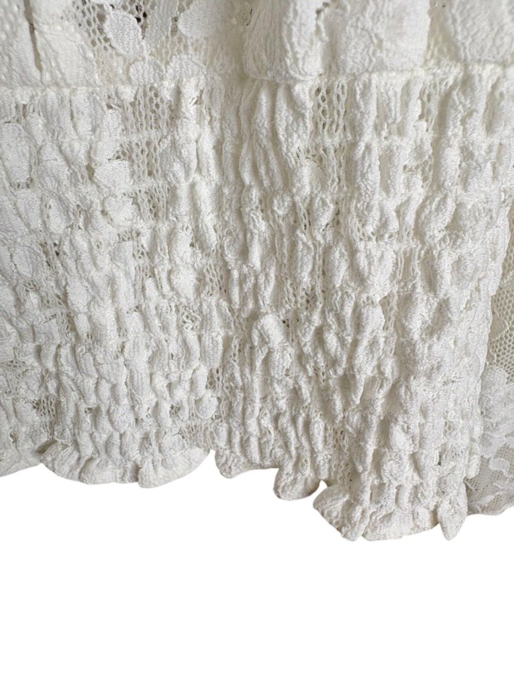 For Love & Lemons white lace blouse. Medium/large - Picture 5 of 10